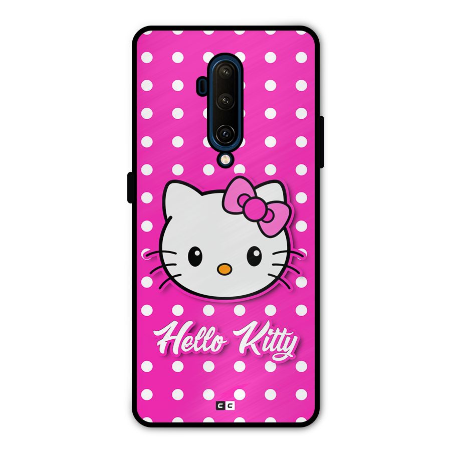 Baby Kitty Metal Back Case for OnePlus 7T Pro