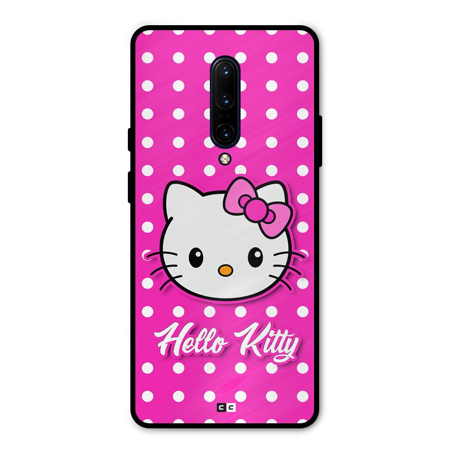 Baby Kitty Metal Back Case for OnePlus 7 Pro