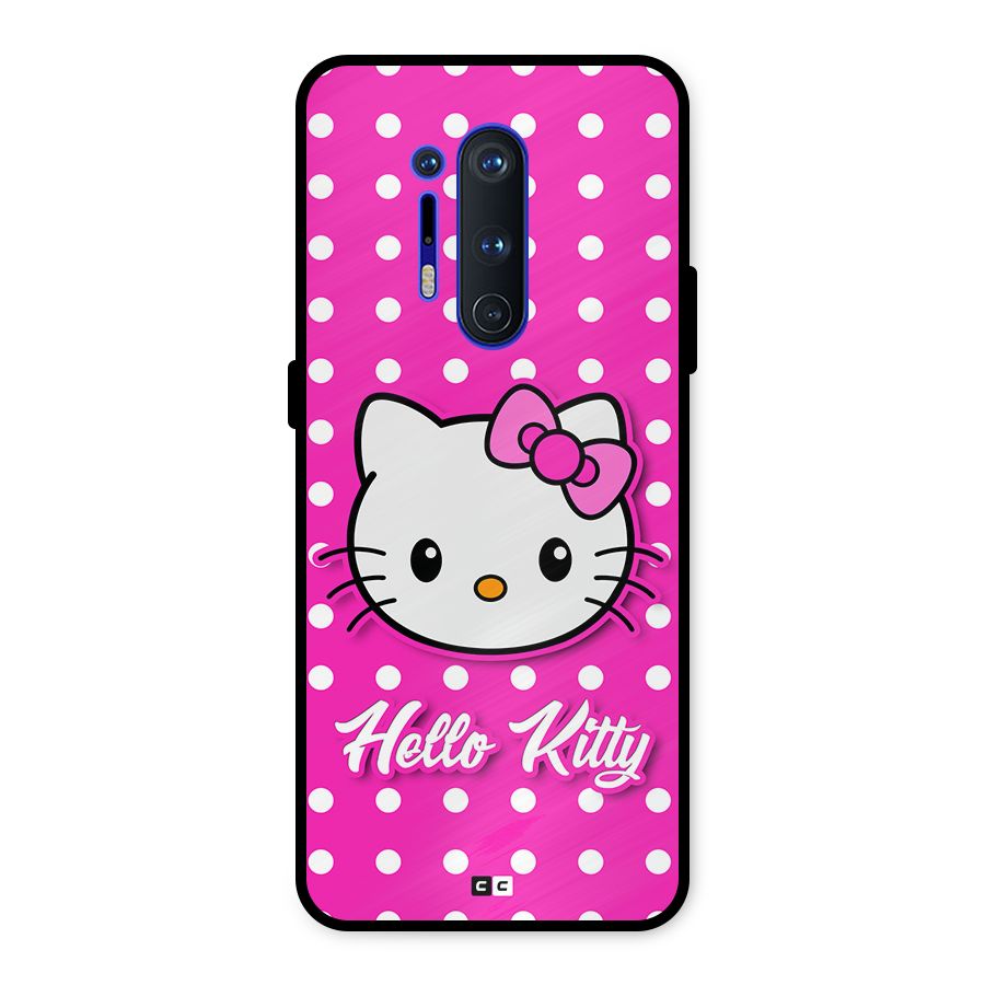 Baby Kitty Metal Back Case for OnePlus 8 Pro