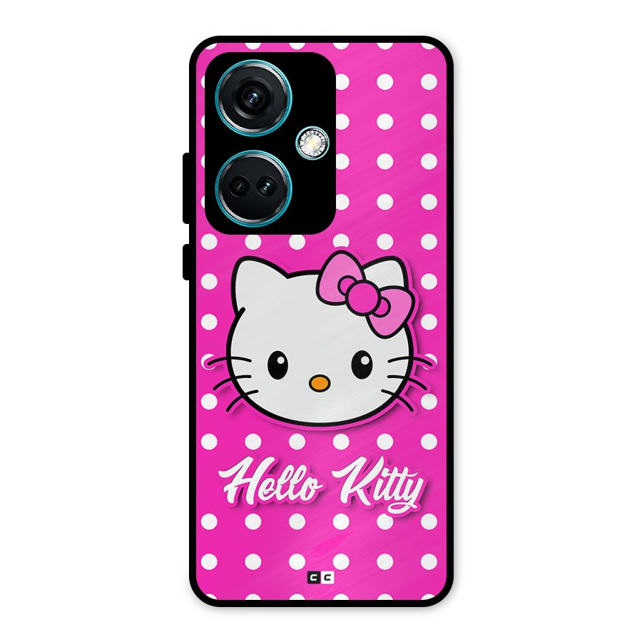 Baby Kitty Metal Back Case for OnePlus Nord CE 3 5G