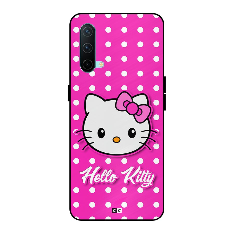 Baby Kitty Metal Back Case for OnePlus Nord CE 5G