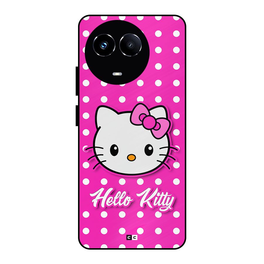 Baby Kitty Metal Back Case for Realme 11 5G
