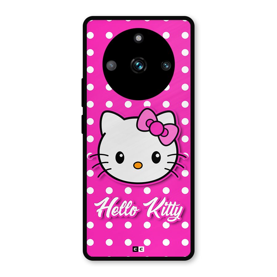 Baby Kitty Metal Back Case for Realme 11 Pro Plus
