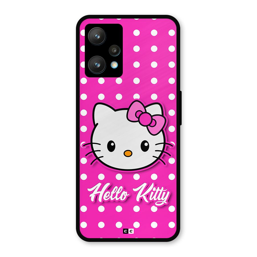 Baby Kitty Metal Back Case for Realme 9 Pro Plus 5G