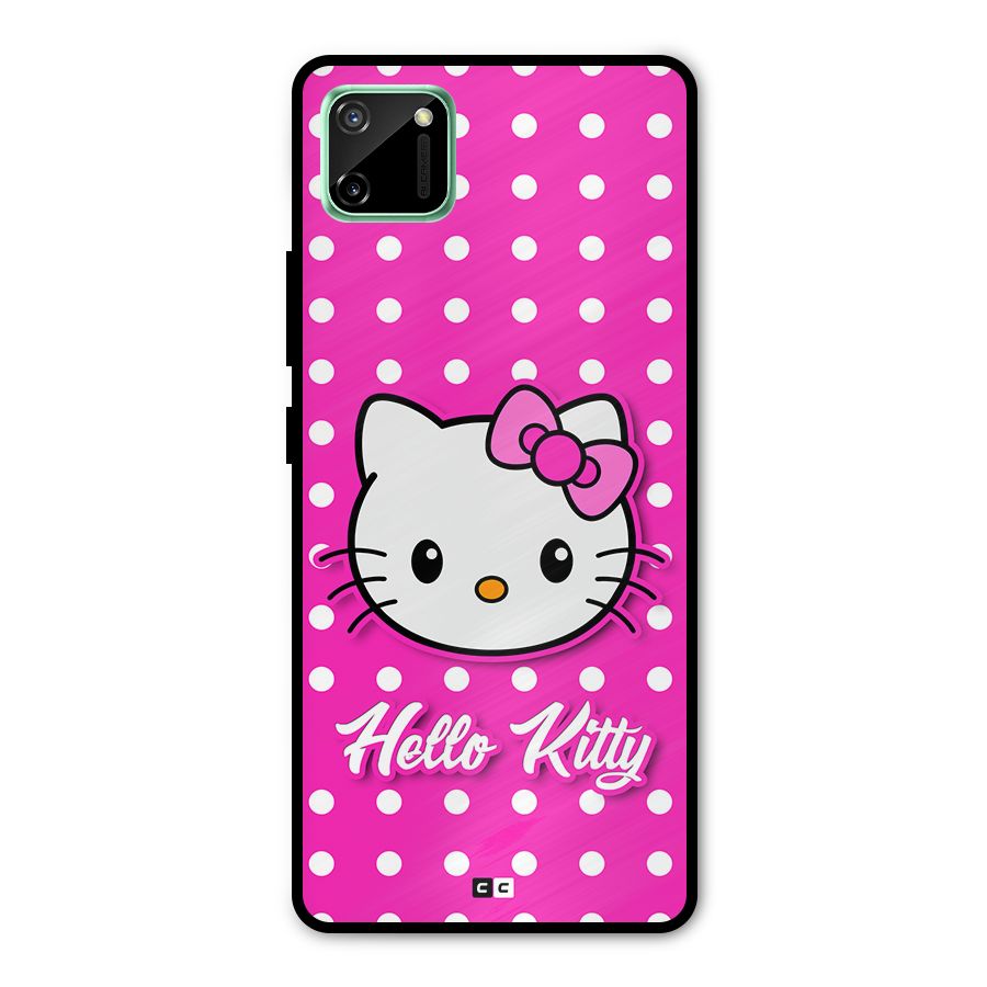Baby Kitty Metal Back Case for Realme C11