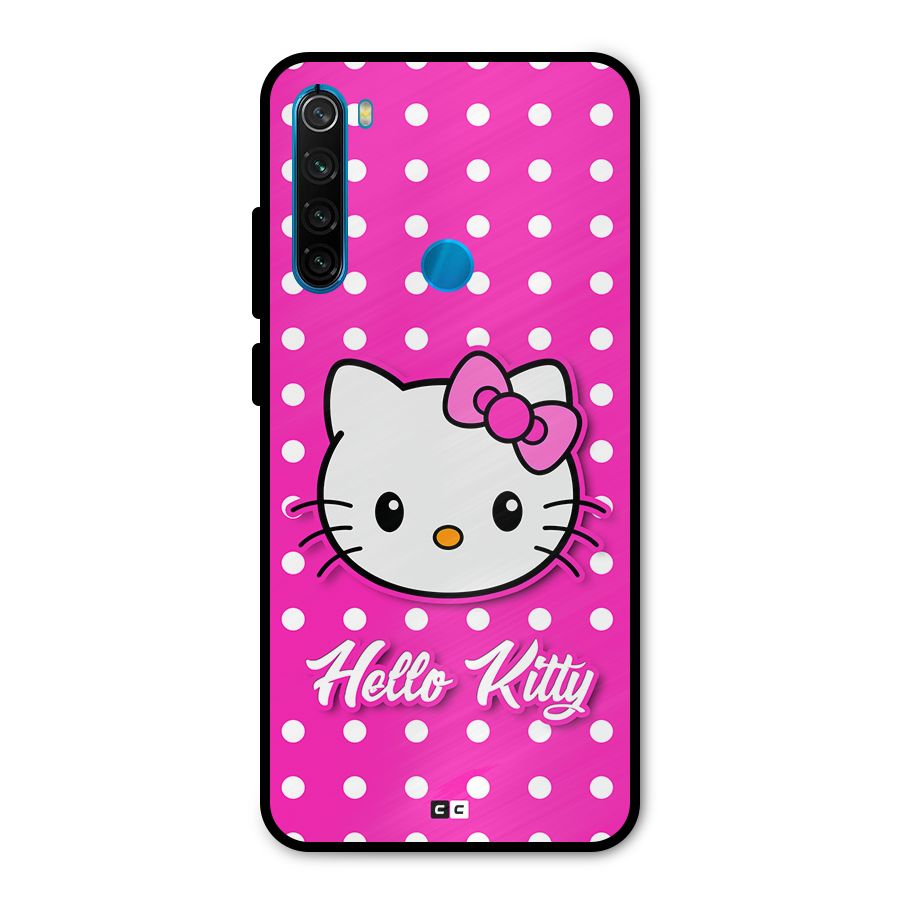 Baby Kitty Metal Back Case for Redmi Note 8