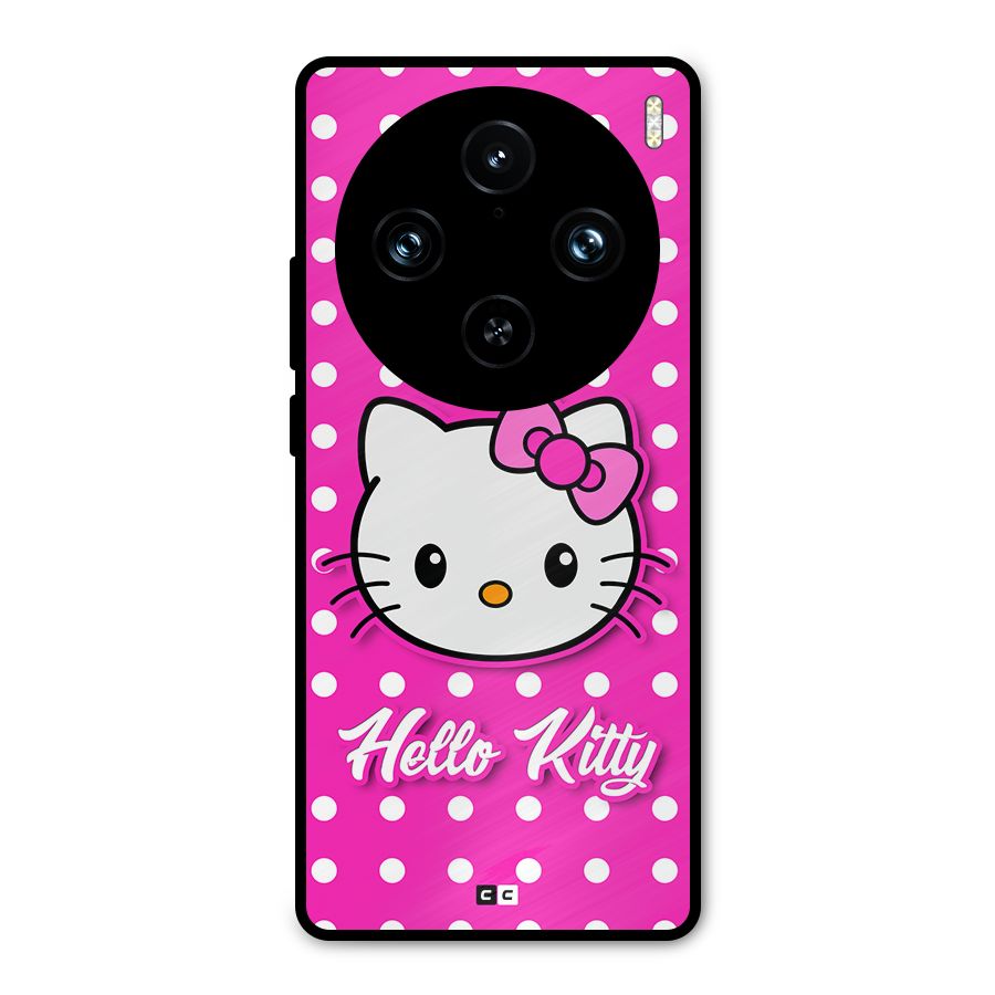 Baby Kitty Metal Back Case for Vivo X100 Pro