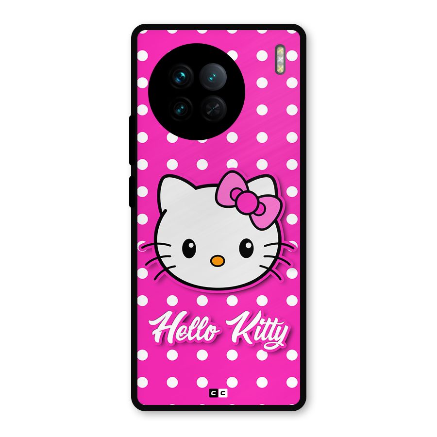 Baby Kitty Metal Back Case for Vivo X90