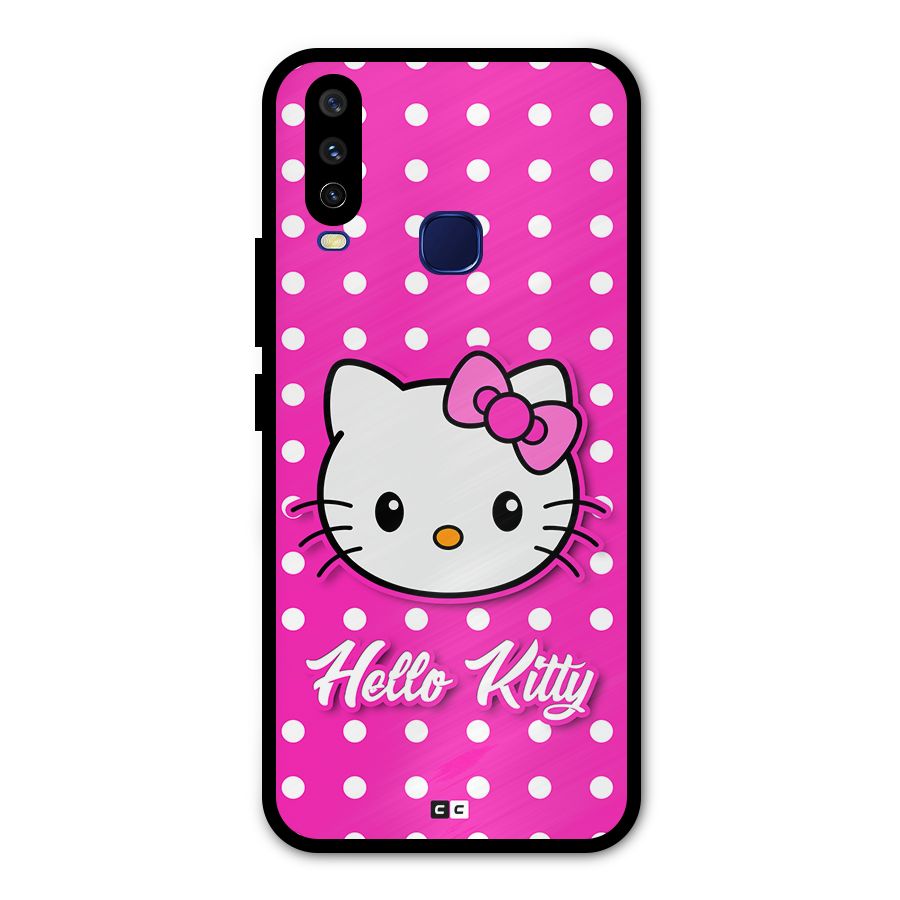 Baby Kitty Metal Back Case for Vivo Y15