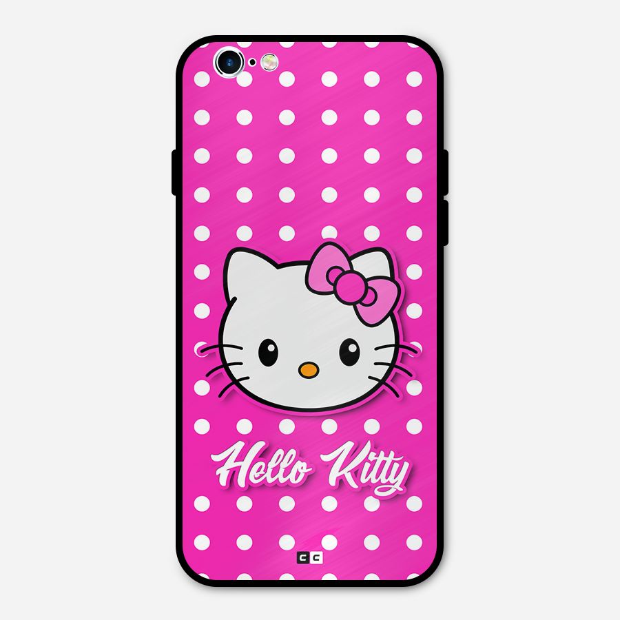 Baby Kitty Metal Back Case for iPhone 6 6s