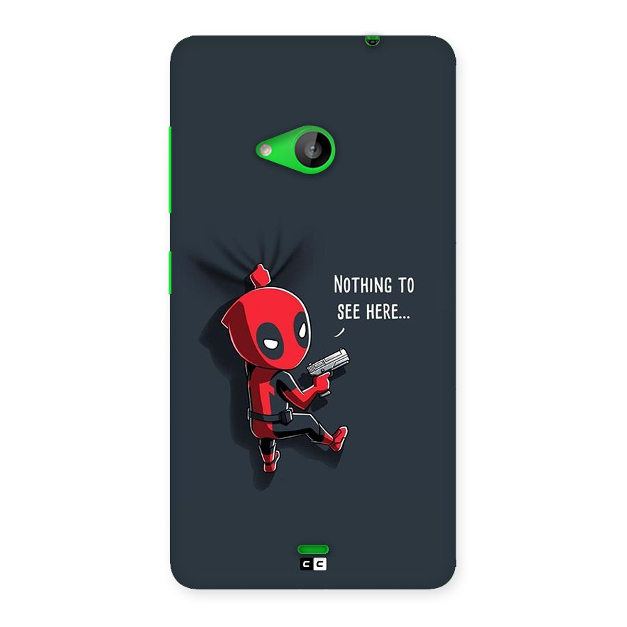 Baby Wade Back Case for Lumia 535