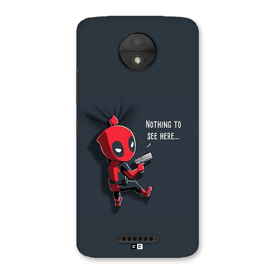 Baby Wade Back Case for Moto C