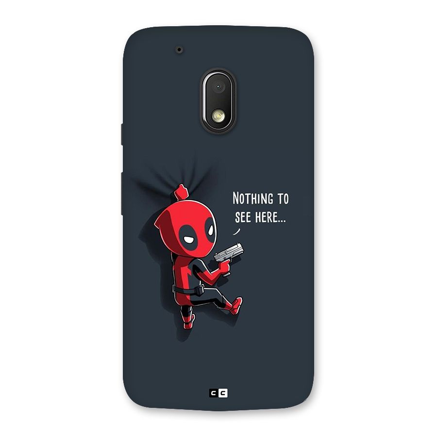 Baby Wade Back Case for Moto G4 Play