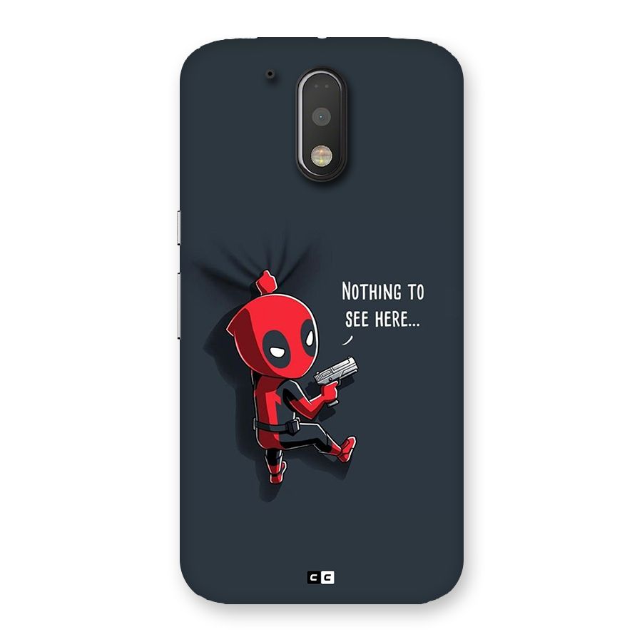 Baby Wade Back Case for Moto G4 Plus