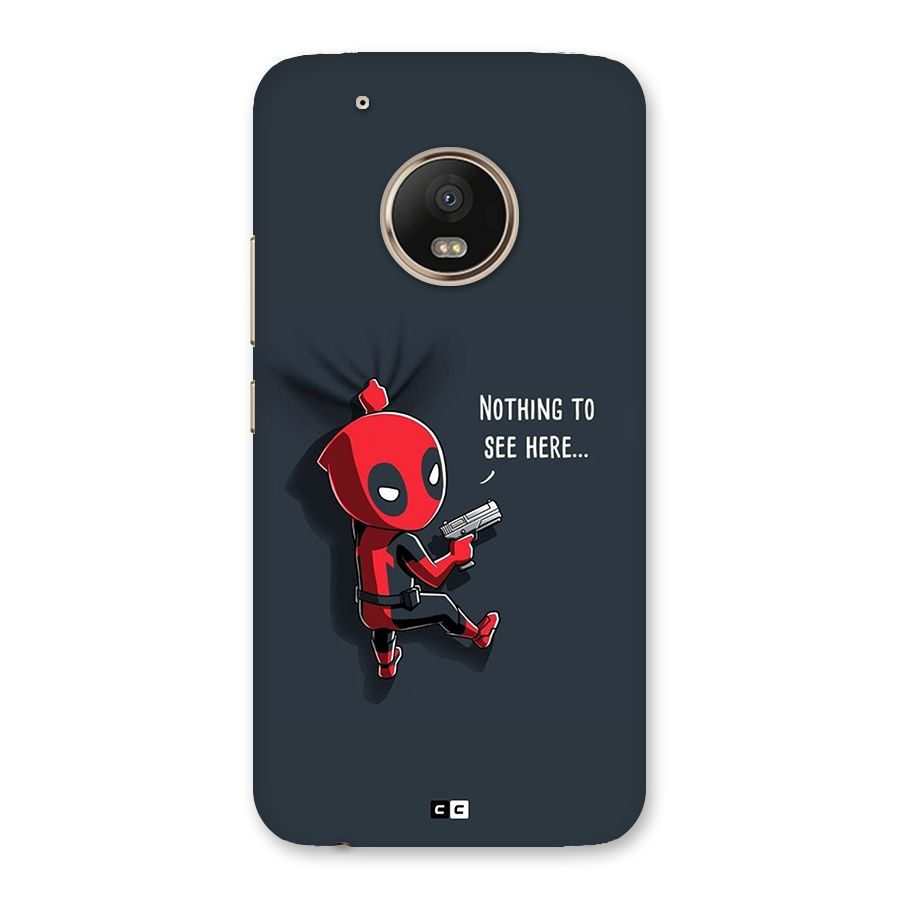 Baby Wade Back Case for Moto G5 Plus