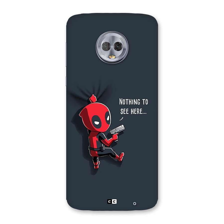 Baby Wade Back Case for Moto G6 Plus
