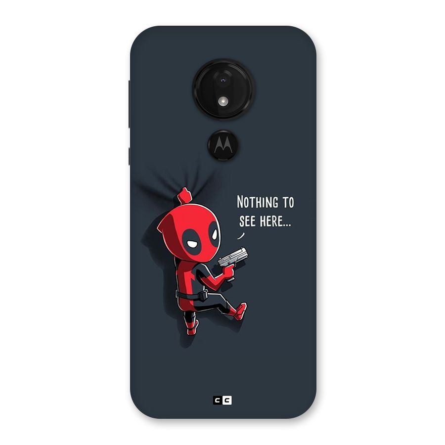 Baby Wade Back Case for Moto G7 Power