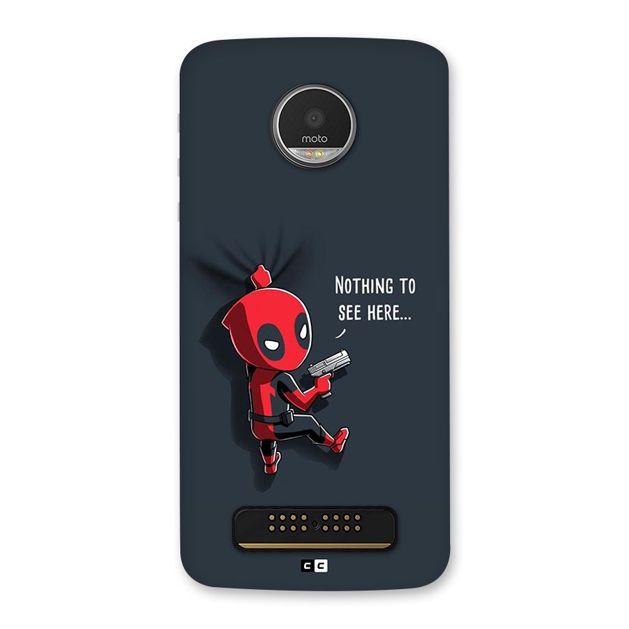 Baby Wade Back Case for Moto Z Play