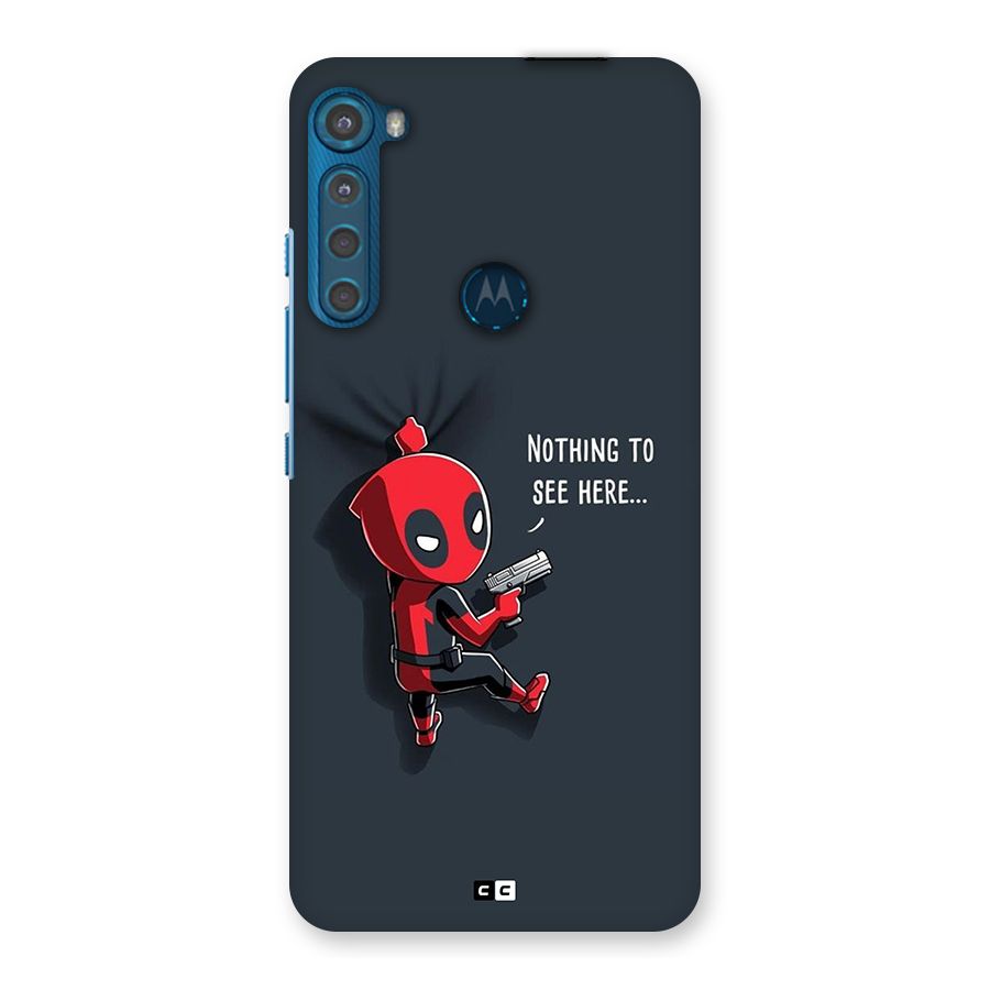 Baby Wade Back Case for Motorola One Fusion Plus