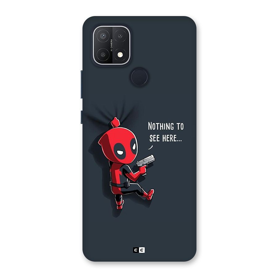 Baby Wade Back Case for Oppo A15s