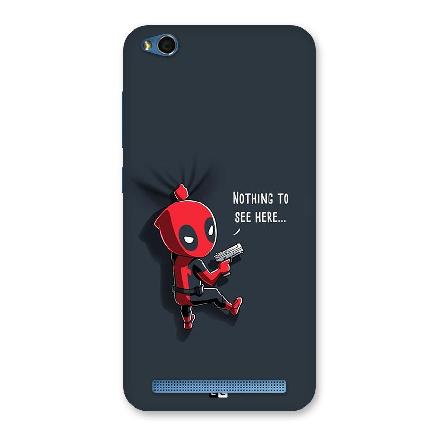 Baby Wade Back Case for Redmi 5A