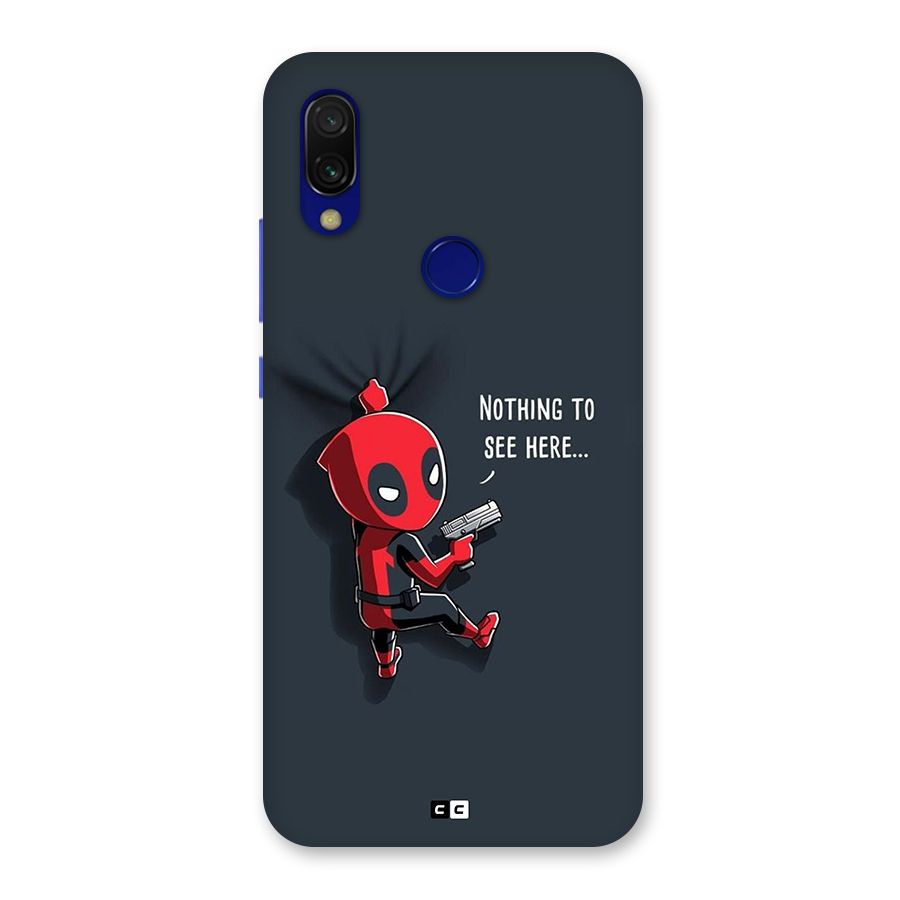 Baby Wade Back Case for Redmi Y3