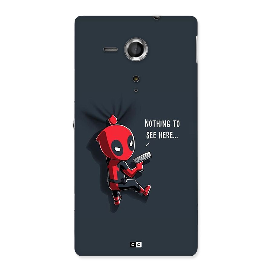 Baby Wade Back Case for Xperia Sp