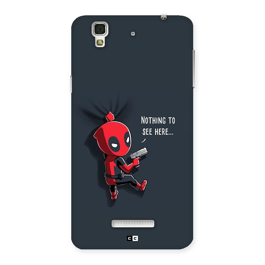 Baby Wade Back Case for YU Yureka Plus