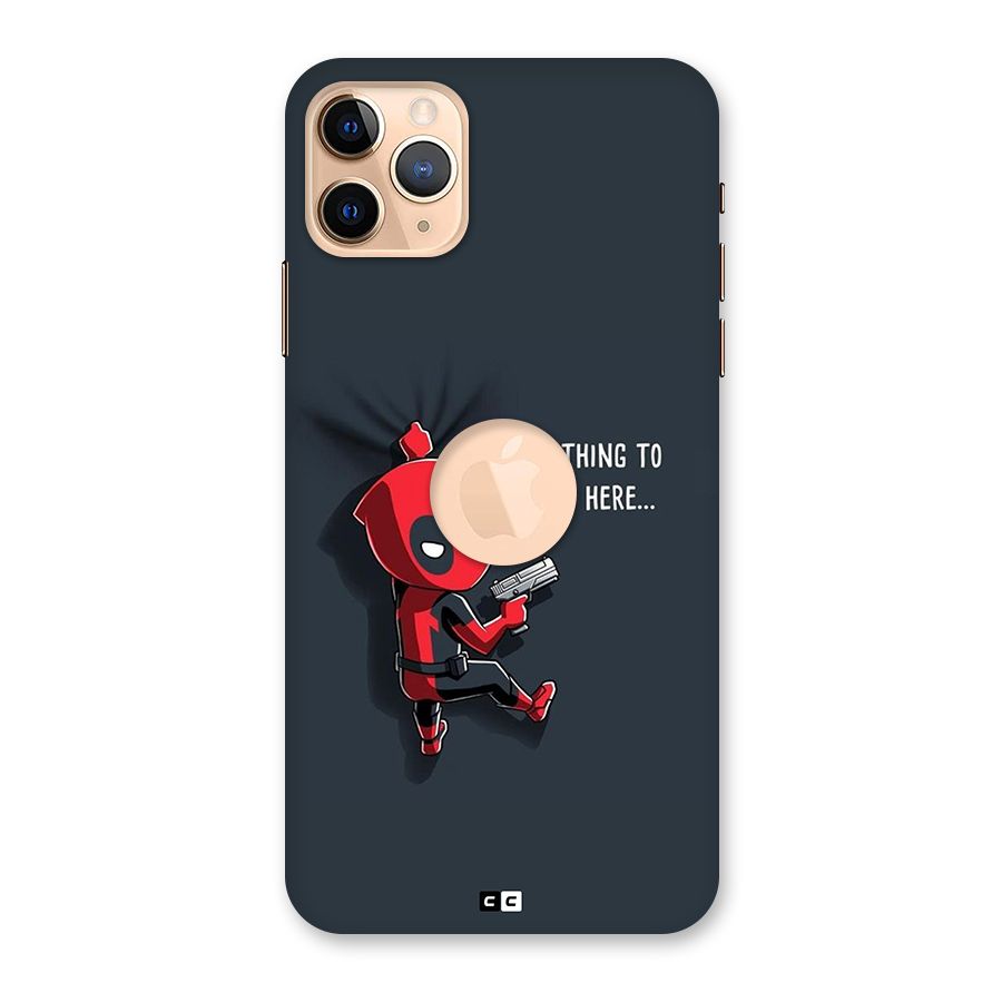 Baby Wade Back Case for iPhone 11 Pro Max Logo Cut