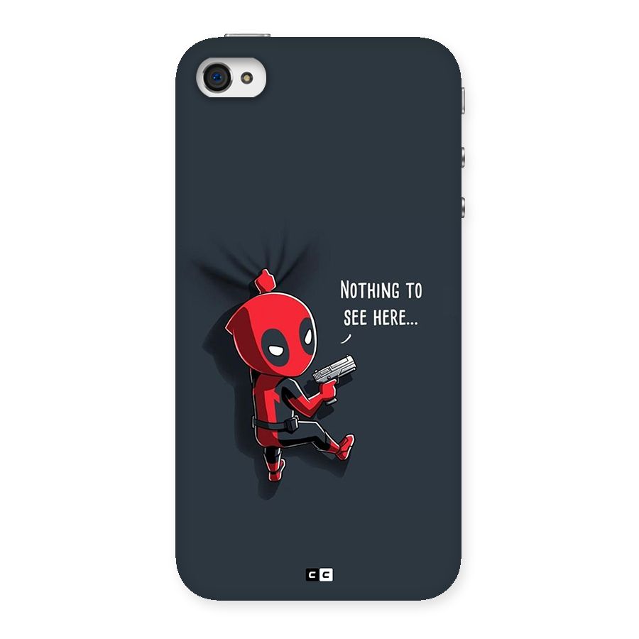 Baby Wade Back Case for iPhone 4 4s