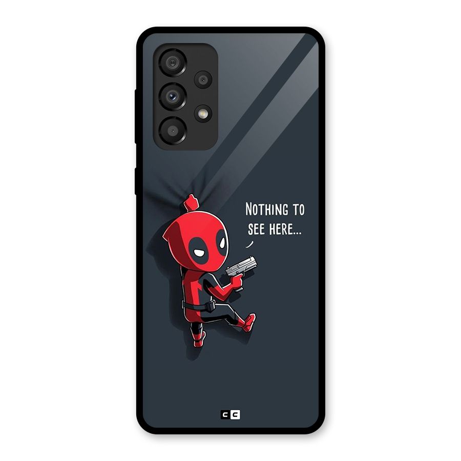 Baby Wade Glass Back Case for Galaxy A33 5G