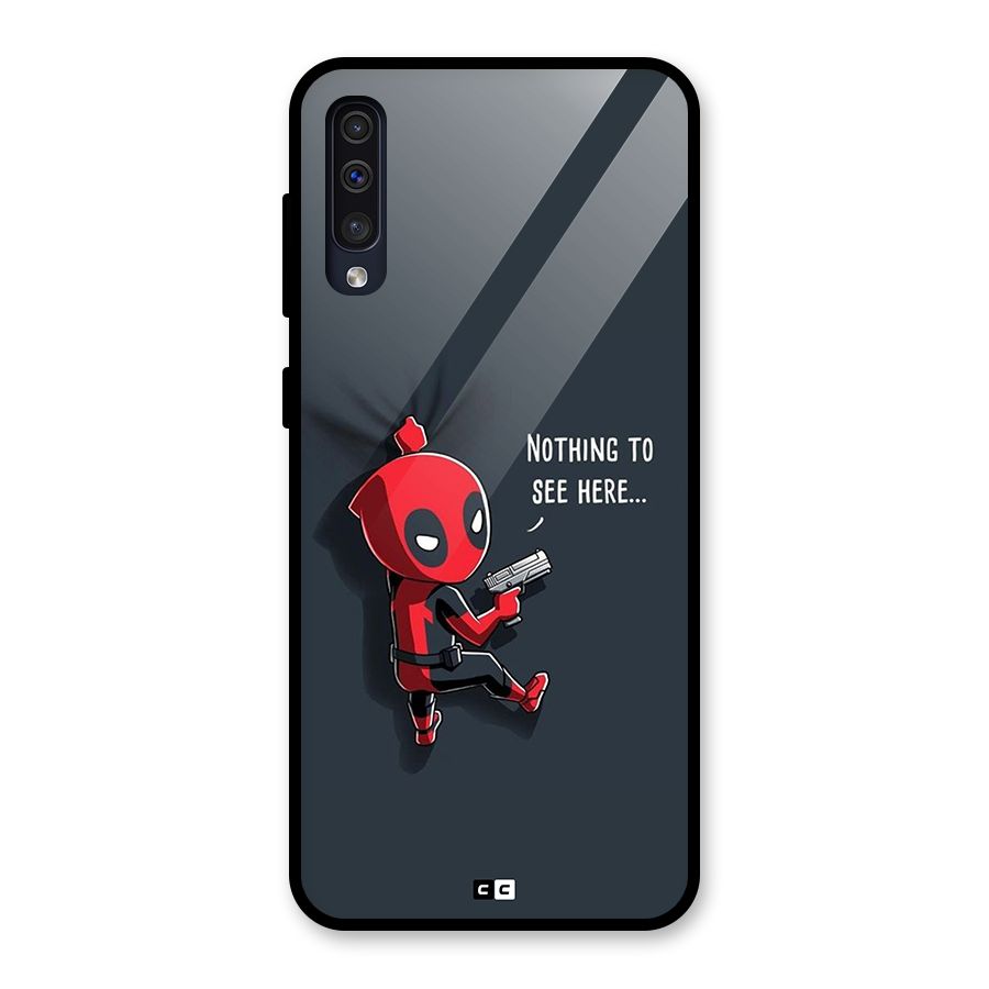Baby Wade Glass Back Case for Galaxy A50s