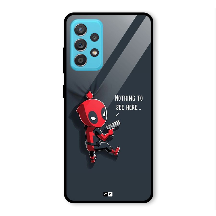 Baby Wade Glass Back Case for Galaxy A52s 5G