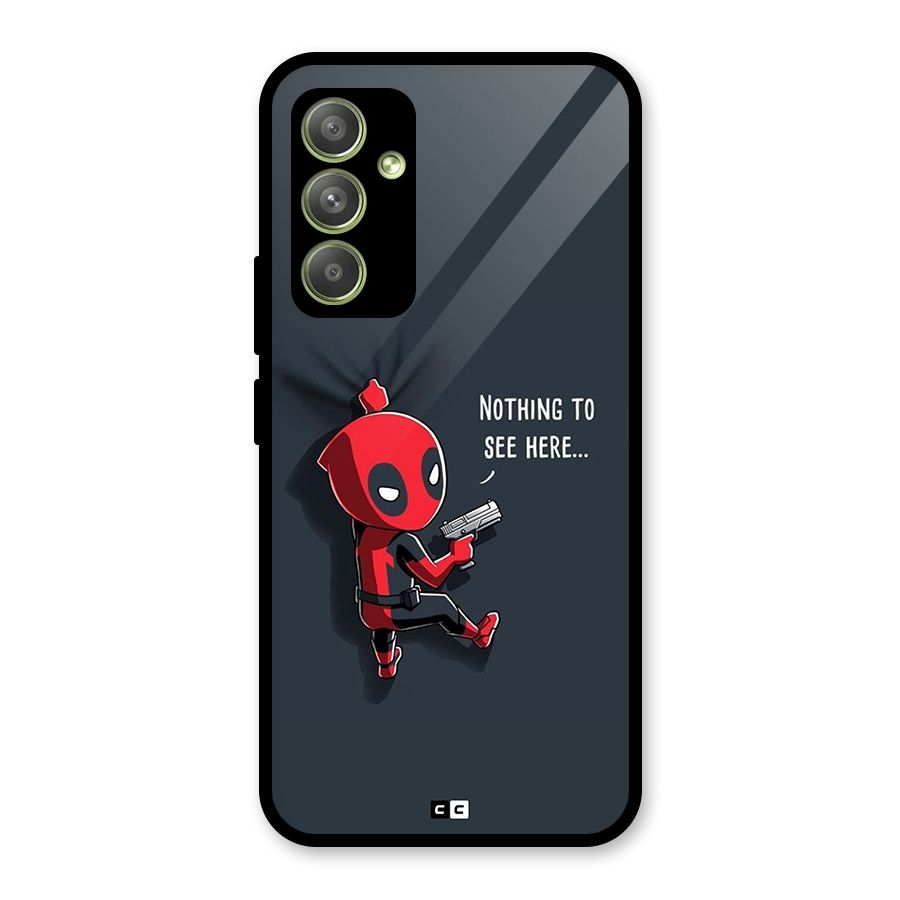 Baby Wade Glass Back Case for Galaxy A54