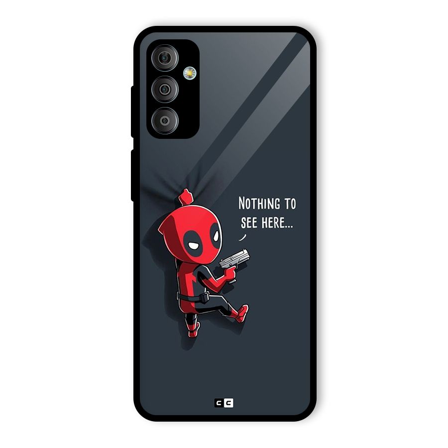 Baby Wade Glass Back Case for Galaxy F23