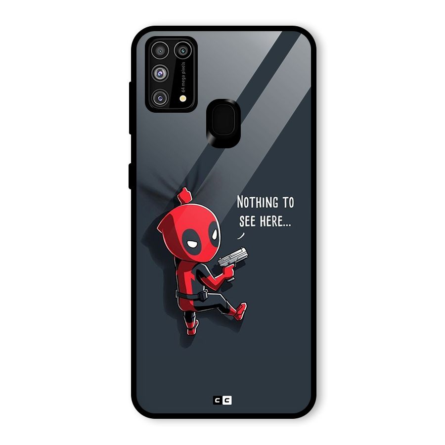 Baby Wade Glass Back Case for Galaxy F41