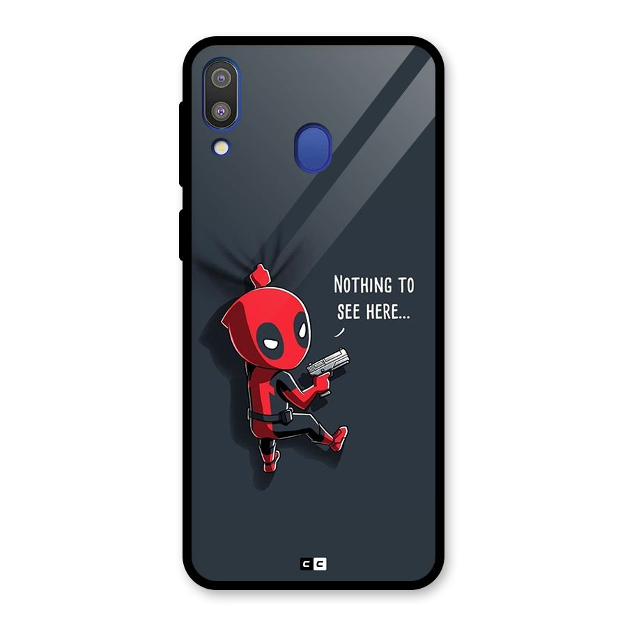 Baby Wade Glass Back Case for Galaxy M20
