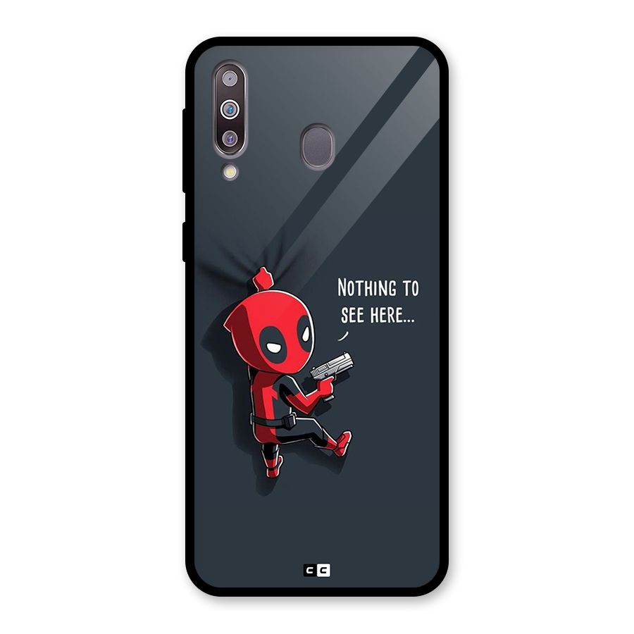 Baby Wade Glass Back Case for Galaxy M30