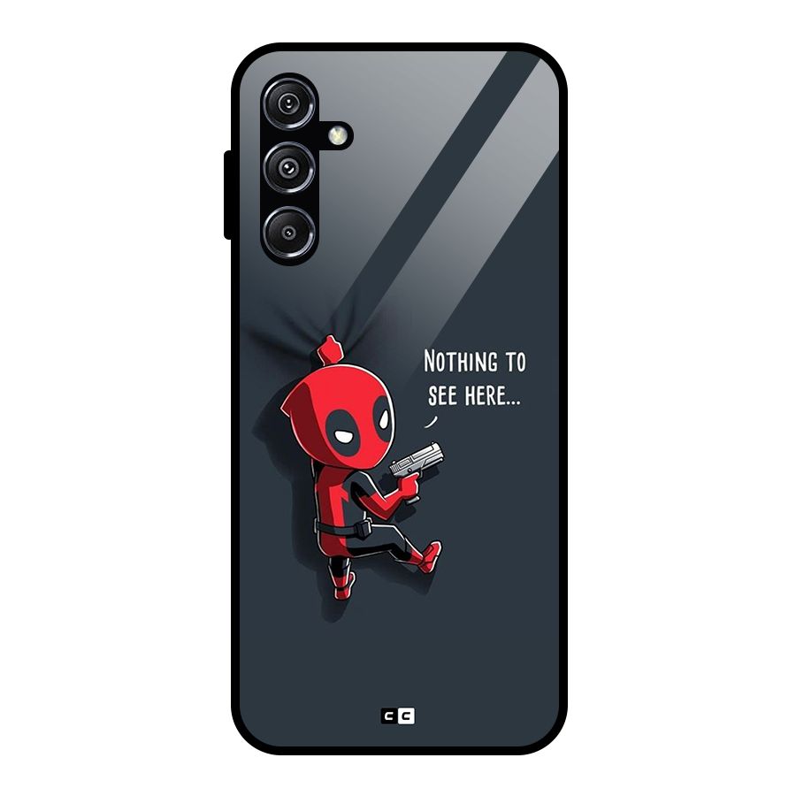 Baby Wade Glass Back Case for Galaxy M34 5G