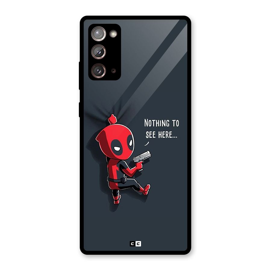 Baby Wade Glass Back Case for Galaxy Note 20