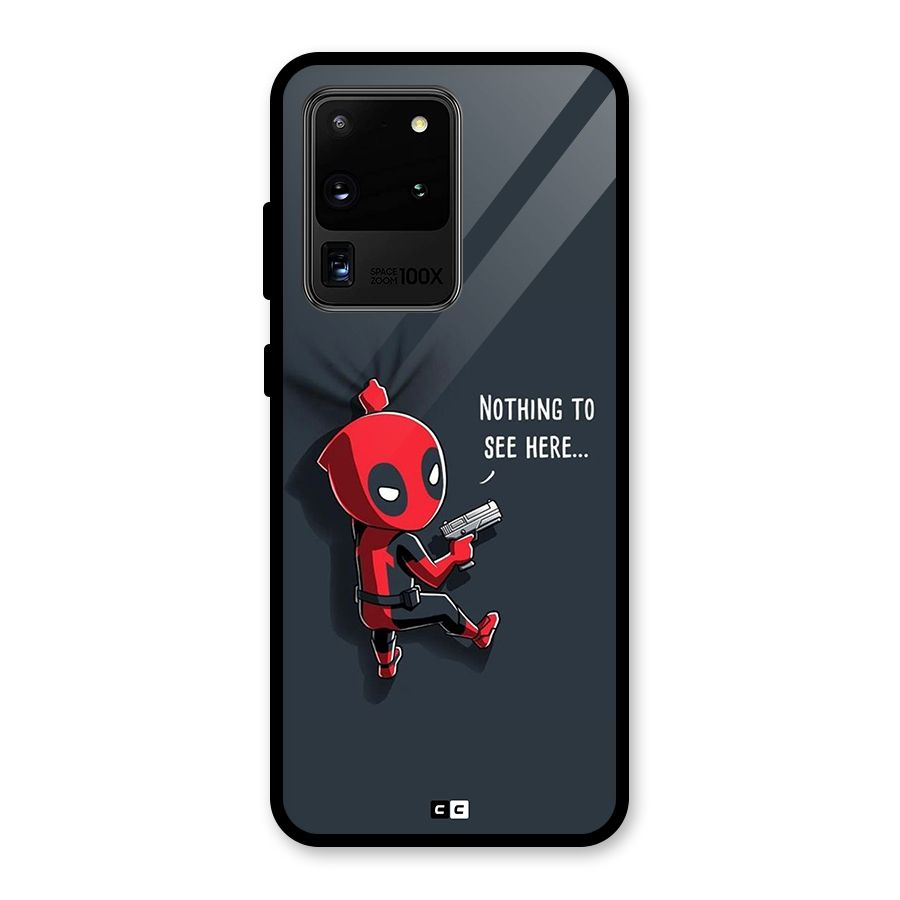 Baby Wade Glass Back Case for Galaxy S20 Ultra