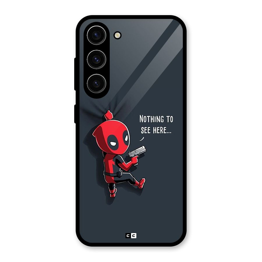 Baby Wade Glass Back Case for Galaxy S23