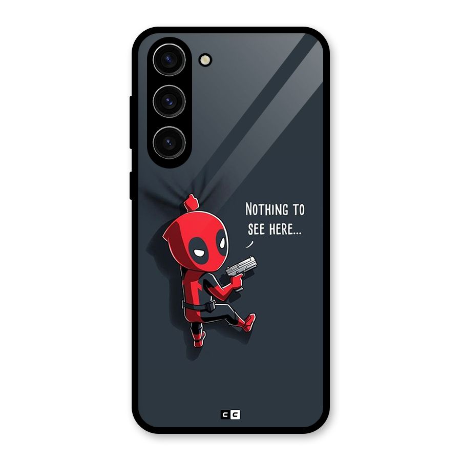 Baby Wade Glass Back Case for Galaxy S23 Plus