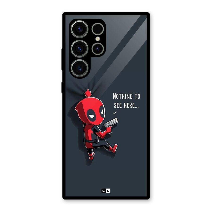 Baby Wade Glass Back Case for Galaxy S23 Ultra
