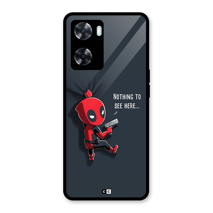 Baby Wade Glass Back Case for Oppo A77s