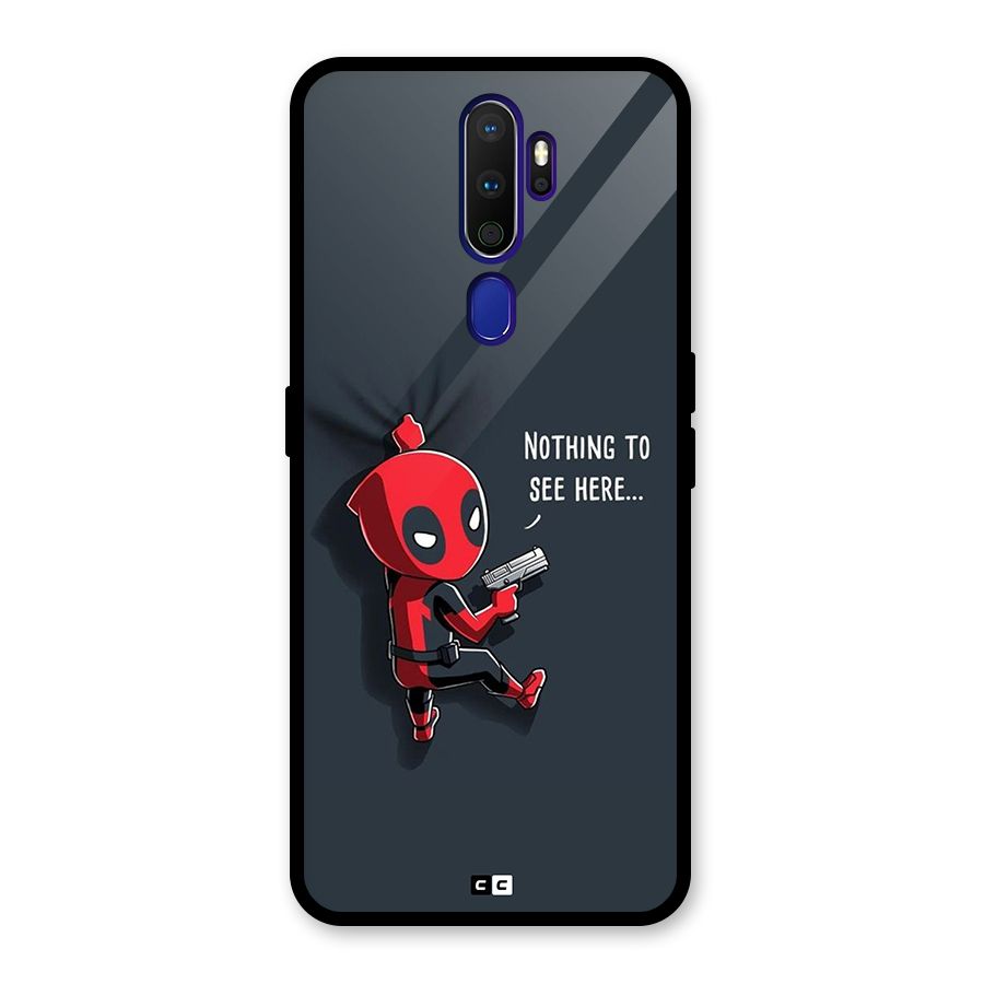 Baby Wade Glass Back Case for Oppo A9 (2020)