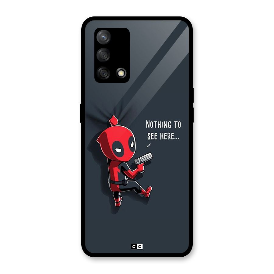 Baby Wade Glass Back Case for Oppo F19