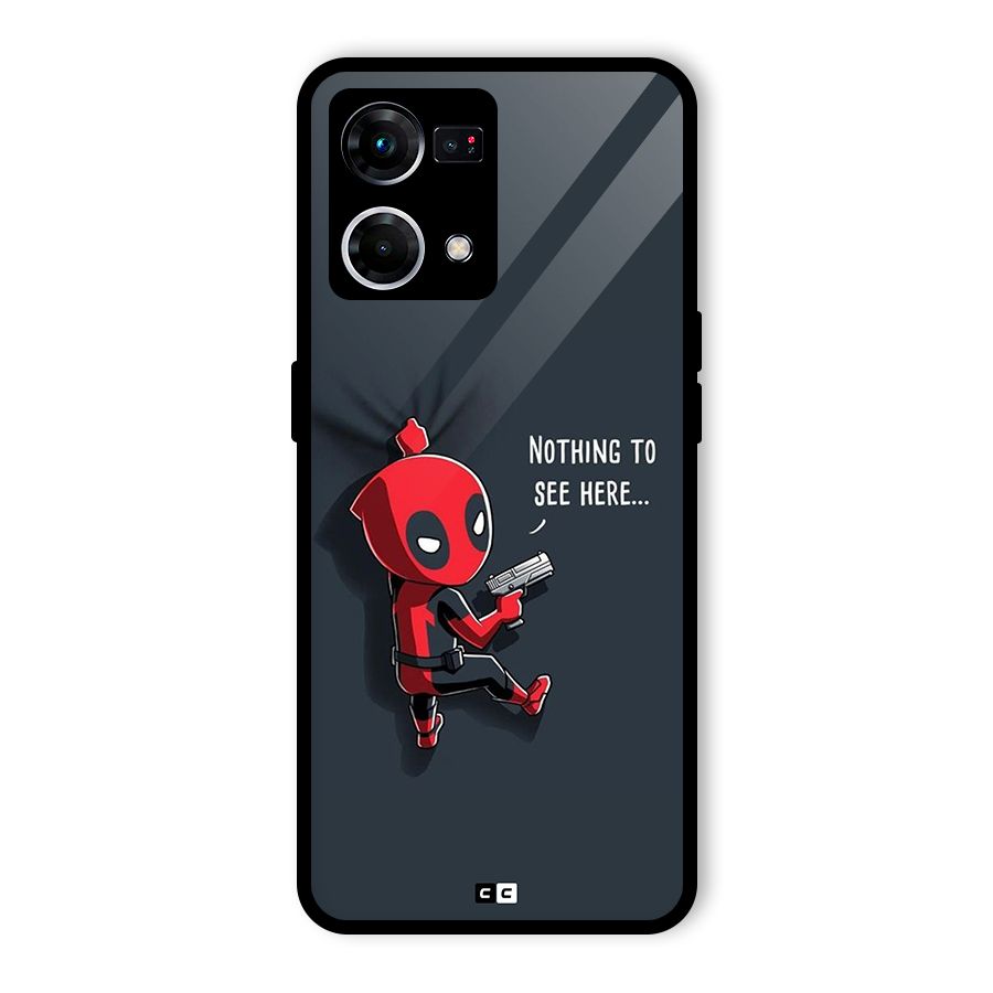 Baby Wade Glass Back Case for Oppo F21 Pro 4G