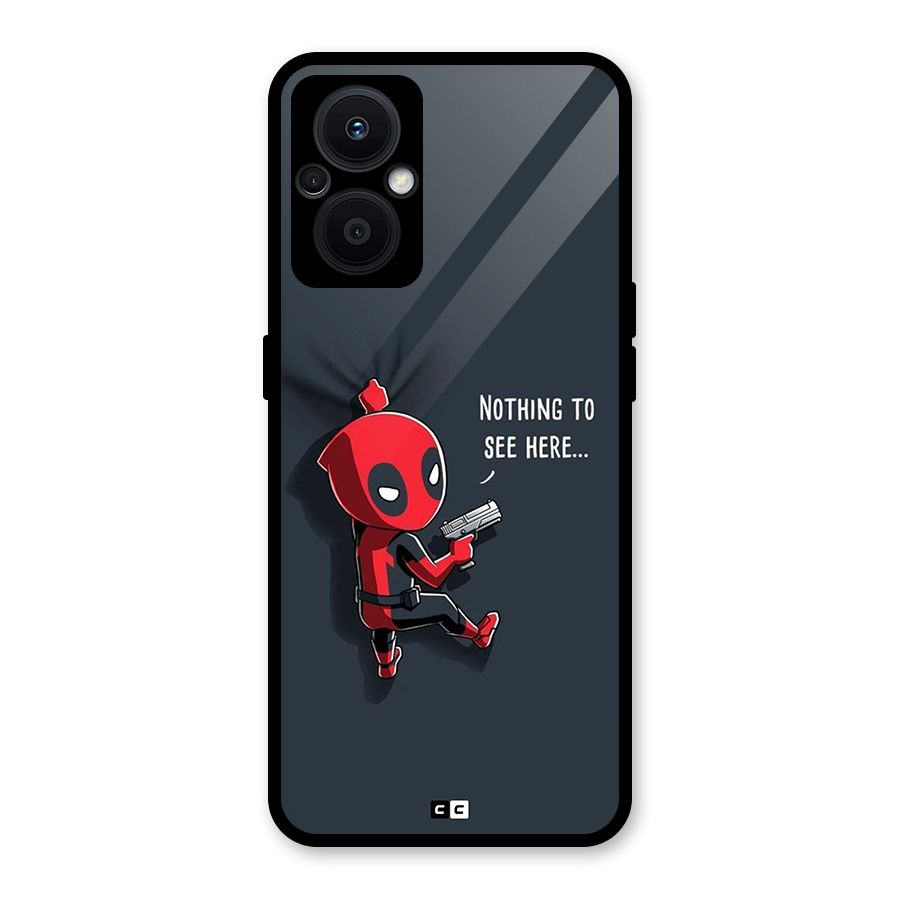 Baby Wade Glass Back Case for Oppo F21s Pro 5G