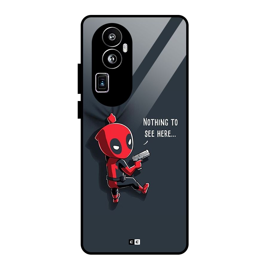 Baby Wade Glass Back Case for Oppo Reno10 Pro Plus